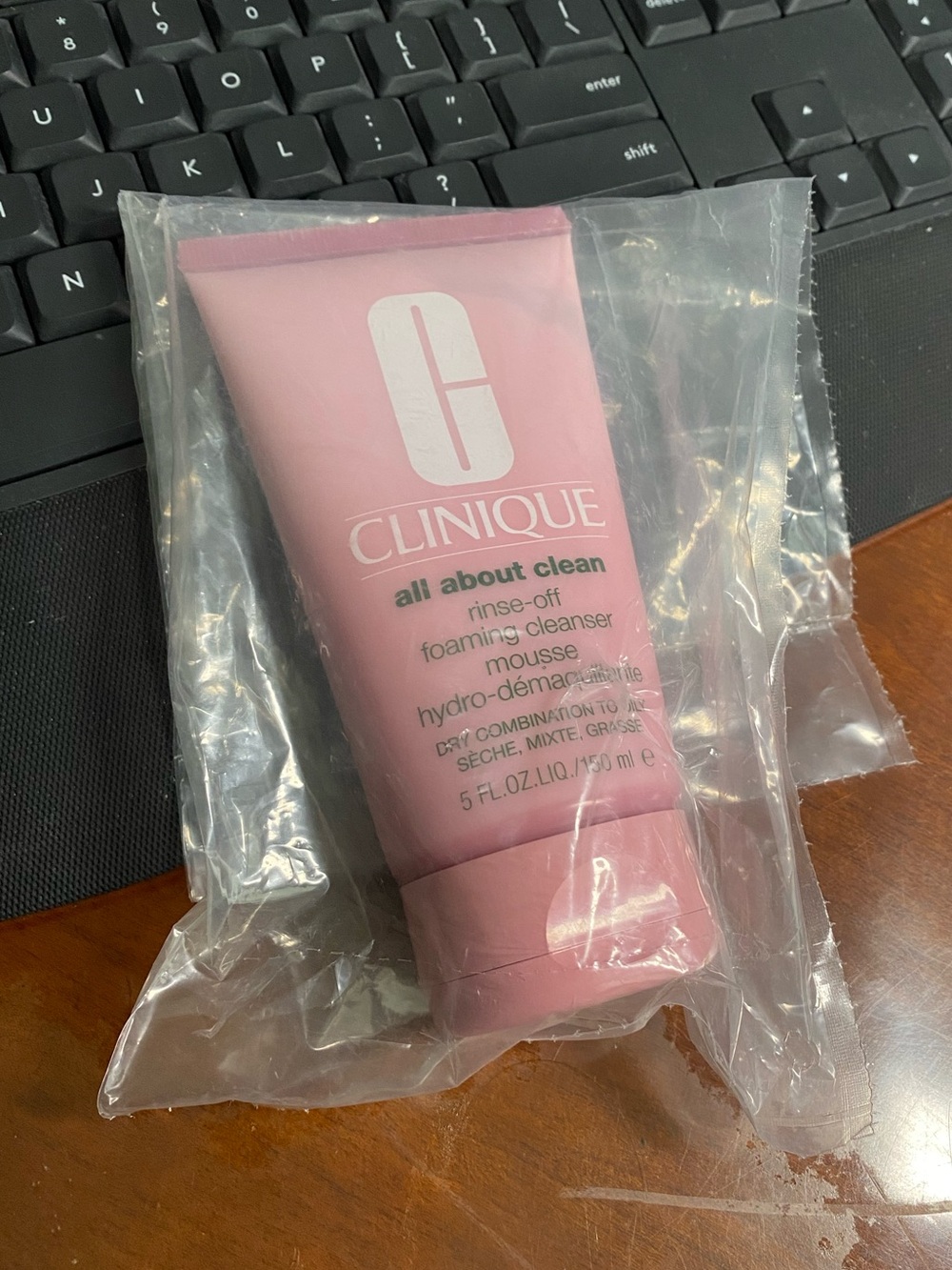 Clinique All About Clean Foaming Cleanser, Factory Seal Aug 2026, Full Sz 5 oz